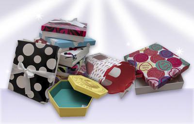 Envase de papel impreso personalizado
