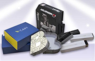 Envase de papel impreso personalizado