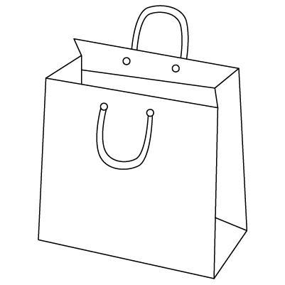 Bolsa de papel con manija