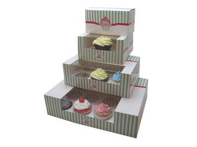 Caja para cupcakes