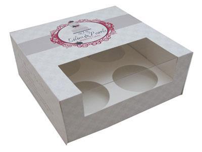 Caja para cupcakes