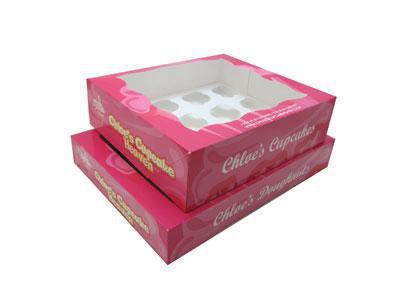 Caja para cupcakes