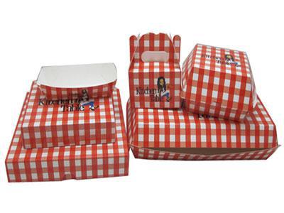 Caja para hamburguesas