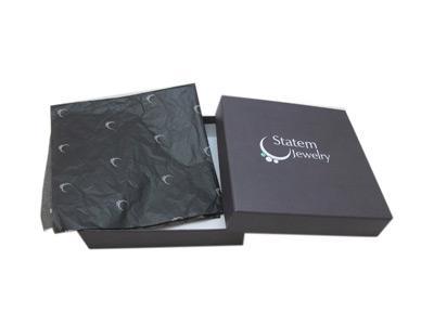 Caja rígida de collares, caja de 2 piezas
