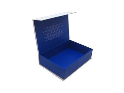 Caja de papel de dos piezas plegable