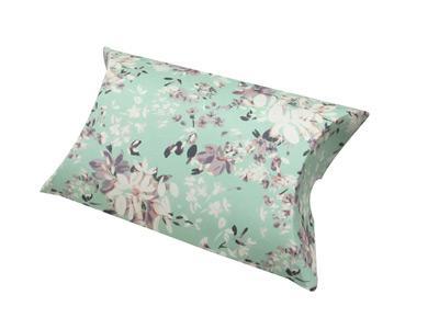 Estuche de cartón tipo almohada