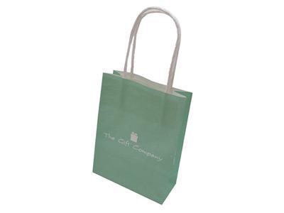 Bolsa de regalo de papel con manija twist