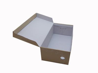 Estuche corrugado plegable para envasar zapatillas deportivas