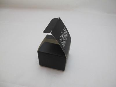 Caja con fondo cerrado y extremo superior plegable, cartón plegable personalizado