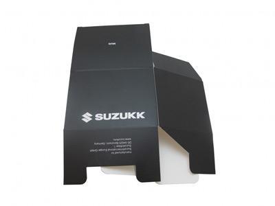 Caja con fondo cerrado y extremo superior plegable, cartón plegable personalizado