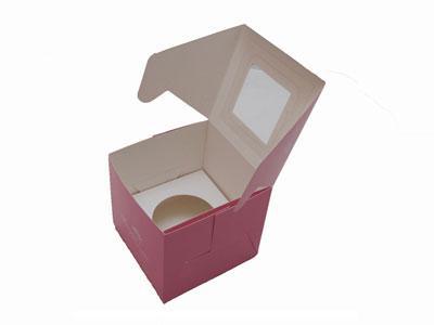 Caja de cartón para cupcakes, caja de papel con impresión personalizada