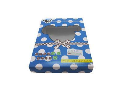 Caja para indumentaria, caja de exposición