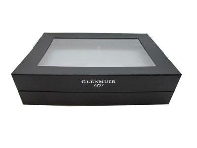 Caja para indumentaria, caja de exposición