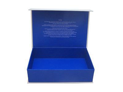 Caja de papel rígida de almacenamiento