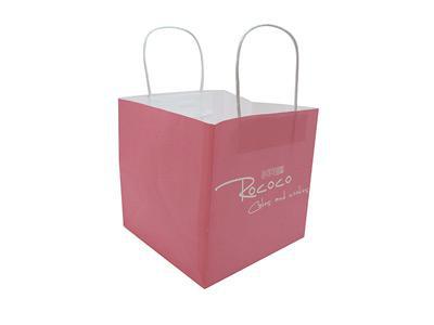 Bolsa para repostería de papel kraft, bolsa para envasar tortas y panes