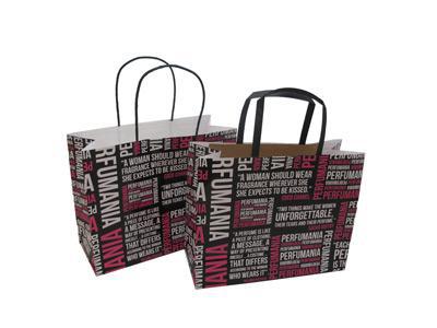 Bolsa de papel kraft para envasado de cosméticos