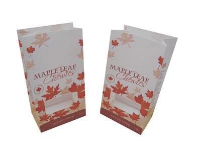Bolsa de papel kraft para galletitas