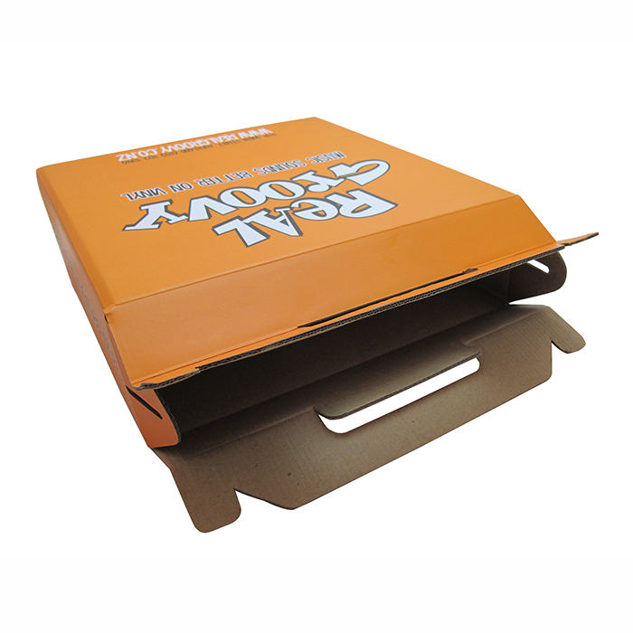 Caja bolsa de fondo automático, caja plegable con impresión personalizada