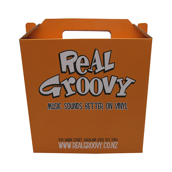 Caja bolsa de fondo automático, caja plegable con impresión personalizada