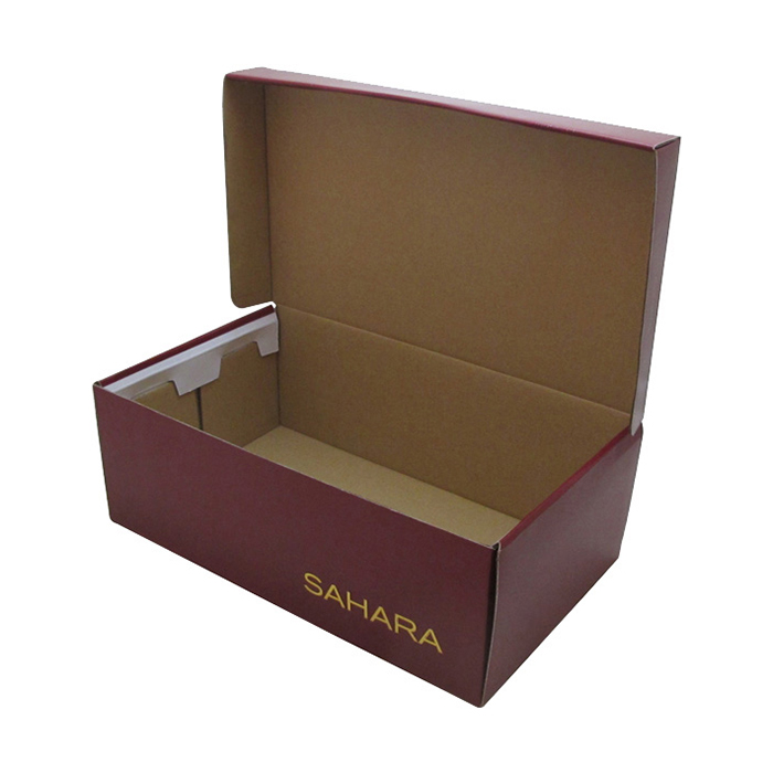 Caja para zapatos, dos piezas