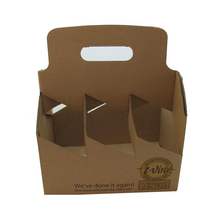Caja de papel de dos piezas para vinos, caja de dos piezas