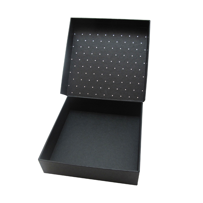 Caja rígida con bisagra, una pieza